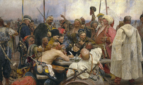 reply of the zaporozhian cossacks to sultan mehmed four of the ottoman empire